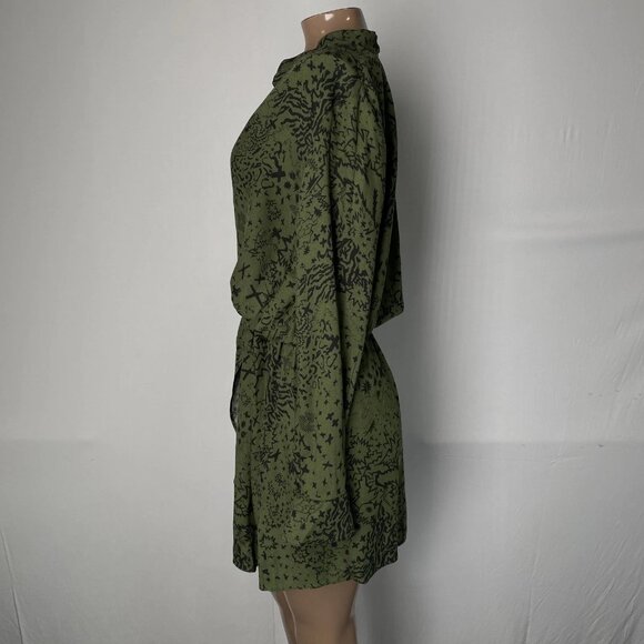 NEW ZADIG & VOLTAIRE Women’s “Rinka Glam Rock” V-Neck Mini Dress - Picture 9 of 11